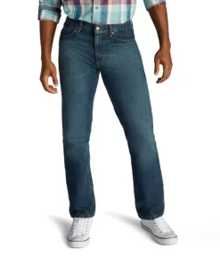 Men's Lee® Regular Fit Straight Leg Jeans -Casual Outfits For Men Elegant store 1070546 Silo