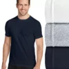 Men's Jockey® 3-pack Crewneck Tees 2 Men's Jockey® 3-pack Crewneck Tees -Casual Outfits For Men Elegant store 1141005 White Gray Navy