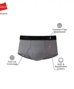 Men's Hanes Ultimate® 7-pack Full-Cut Briefs 13 Men's Hanes Ultimate® 7-pack Full-Cut Briefs -Casual Outfits For Men Elegant store 1354786 ALT5