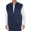 Men's Dickies Diamond-Quilted Nylon Vest -Casual Outfits For Men Elegant store 1733626 Dark Navy