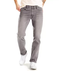 Men's Levi's® 513™ Slim Straight Stretch Jeans -Casual Outfits For Men Elegant store 2143062 Tin Man