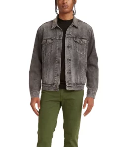 Men's Levi's® Trucker Denim Jacket -Casual Outfits For Men Elegant store 2243037 Mack The Knife Trucker