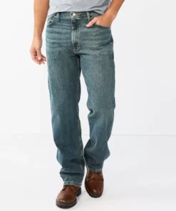 Men's Wrangler Relaxed-Fit Stretch Jeans