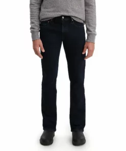 Men's Levi's® 505™ Regular-Fit Stretch Jeans -Casual Outfits For Men Elegant store 2310989 Moss Black Od Tnl