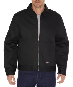 Men's Dickies Insulated Eisenhower Jacket -Casual Outfits For Men Elegant store 2319238 Black