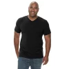 Big & Tall Apt. 9® Core Solid V-Neck Tee -Casual Outfits For Men Elegant store 2333657 Black