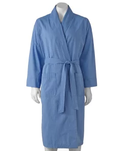 Big & Tall Hanes® Lightweight Woven Shawl Robe