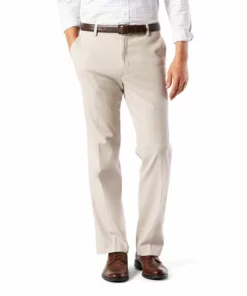 Men's Dockers® Stretch Easy Khaki Classic-Fit Flat-Front Pants 17 Men's Dockers® Stretch Easy Khaki Classic-Fit Flat-Front Pants -Casual Outfits For Men Elegant store 2748029 Cloud