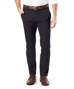 Men's Dockers® Easy Khaki Slim Stretch Flat-Front Pants -Casual Outfits For Men Elegant store 2773655 Dockers Navy