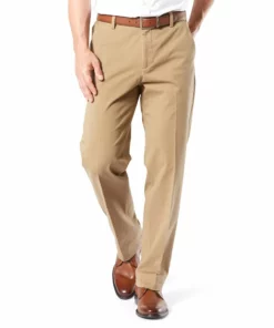 Men's Dockers® Smart 360 FLEX Classic-Fit Workday Khaki Pants 15 Men's Dockers® Smart 360 FLEX Classic-Fit Workday Khaki Pants -Casual Outfits For Men Elegant store 2964321 British Khaki