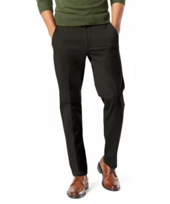 Men's Dockers® Smart 360 FLEX Slim Fit Workday Khaki Pants 19 Men's Dockers® Smart 360 FLEX Slim Fit Workday Khaki Pants -Casual Outfits For Men Elegant store 2966846 Black