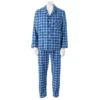 Men's Hanes Ultimate® Plaid Flannel Pajama Set 1 Men's Hanes Ultimate® Plaid Flannel Pajama Set -Casual Outfits For Men Elegant store 2991215 Blue Plaid