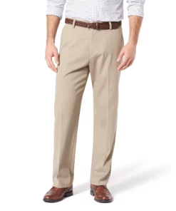 Men's Dockers® Stretch Easy Khaki Relaxed-Fit Flat-Front Pants
