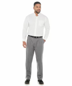 Men's Dockers® Stretch Easy Khaki Relaxed-Fit Pleated Pants -Casual Outfits For Men Elegant store 3008307 ALT9