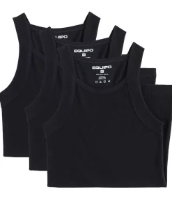 Men's equipo 3-pack Solid Ribbed A-Shirts