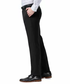Men’s Haggar® Premium Comfort Flex-Waist Slim-Fit Stretch Flat-Front Dress Pants 17 Men’s Haggar® Premium Comfort Flex-Waist Slim-Fit Stretch Flat-Front Dress Pants -Casual Outfits For Men Elegant store 3078673 ALT2