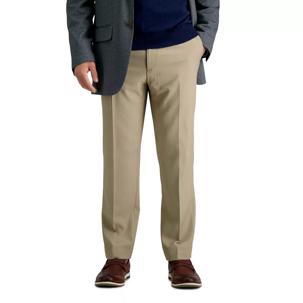 Men’s Haggar® Premium Comfort Flex-Waist Slim-Fit Stretch Flat-Front Dress Pants 7 Men’s Haggar® Premium Comfort Flex-Waist Slim-Fit Stretch Flat-Front Dress Pants - Image 5