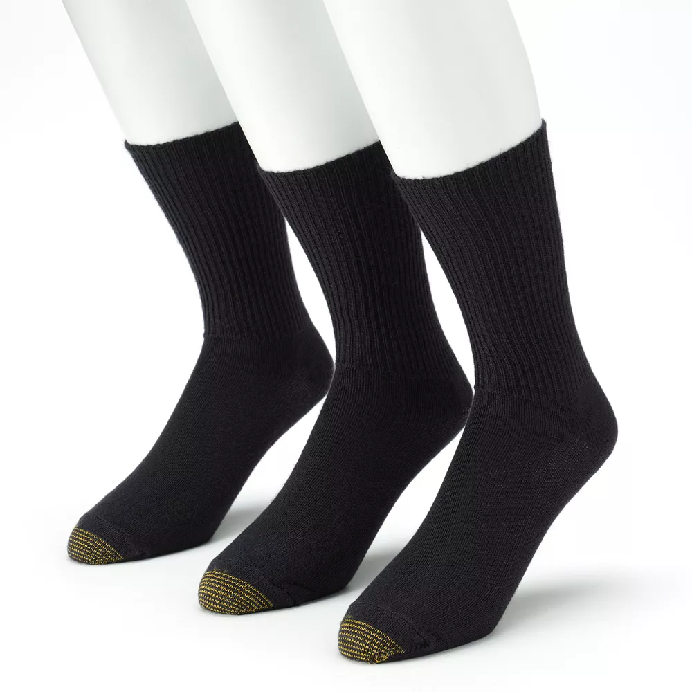 Men's GOLDTOE® ® 3-pk. Fluffies Crew Socks 5 Men's GOLDTOE® ® 3-pk. Fluffies Crew Socks - Image 3