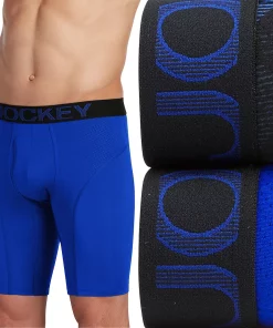 Men's Jockey® 2-pack RapidCool™ Midway Briefs -Casual Outfits For Men Elegant store 3239341 Dark Blue