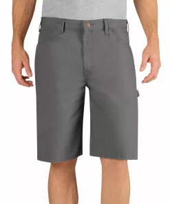 Men's Dickies Relaxed-Fit Lightweight Duck Carpenter Shorts -Casual Outfits For Men Elegant store 3267910 Rinsed Slate