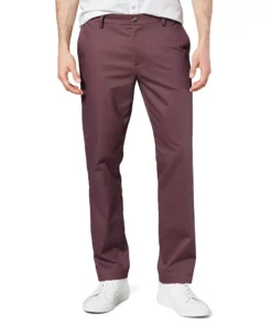 Men's Dockers® Signature Khaki Lux Slim-Fit Stretch Pants -Casual Outfits For Men Elegant store 3386796 All Spice