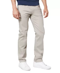 Men's Dockers® Straight-Fit Jean Cut Khaki All Seasons Tech Pants 17 Men's Dockers® Straight-Fit Jean Cut Khaki All Seasons Tech Pants -Casual Outfits For Men Elegant store 3391697 Safari Beige