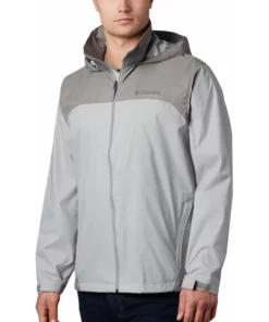 Men's Columbia Glennaker Packable Rain Jacket -Casual Outfits For Men Elegant store 3395672 Columbia Gray Boulder