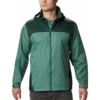 Men's Columbia Glennaker Packable Rain Jacket -Casual Outfits For Men Elegant store 3395672 Thyme Green