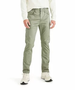 Men's Dockers® Jean Cut Khaki All Seasons Slim-Fit Tech Pants -Casual Outfits For Men Elegant store 3400671 Camo