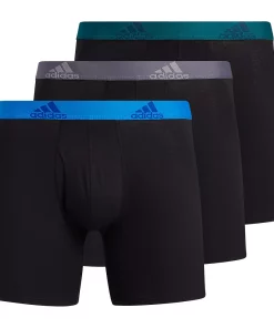 Men's adidas 3-pack Cotton Stretch Boxer Briefs 21 Men's adidas 3-pack Cotton Stretch Boxer Briefs -Casual Outfits For Men Elegant store 3427176 ALT