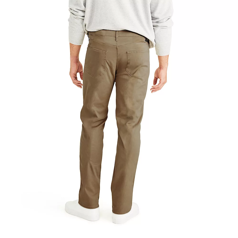 Big & Tall Dockers® Classic-Fit Jean-Cut Khaki All-Season Tech Pants D3 5 Big & Tall Dockers® Classic-Fit Jean-Cut Khaki All-Season Tech Pants D3 - Image 3