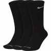 Men's Nike 3-pack Everyday Plus Lightweight Crew Socks 1 Men's Nike 3-pack Everyday Plus Lightweight Crew Socks -Casual Outfits For Men Elegant store 3496653 Black White