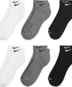 Men's Nike 6-pack Everyday Plus Cushioned Low-Cut Training Socks -Casual Outfits For Men Elegant store 3570393 ALT2