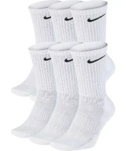 Men's Nike 6-Pack Everyday Cushioned Crew Training Socks