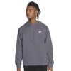 Men's Nike Sportswear Club Jersey Pullover Hoodie -Casual Outfits For Men Elegant store 3589332 Charcoal Heather