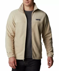 Men's Columbia Steens Mountain™ Full-Zip Fleece Jacket -Casual Outfits For Men Elegant store 3592654 Ancient Fossil