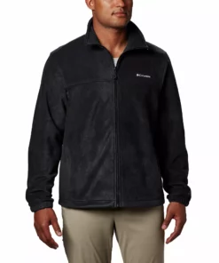 Men's Columbia Steens Mountain™ Full-Zip Fleece Jacket -Casual Outfits For Men Elegant store 3592654 Black