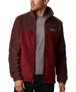 Men's Columbia Steens Mountain™ Full-Zip Fleece Jacket -Casual Outfits For Men Elegant store 3592654 Red Lodge