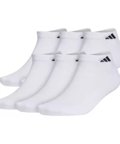 Men's adidas 6-pack Athletic Cushioned Low-Cut Socks