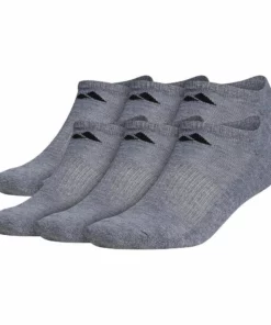 Men's adidas 6-pack Athletic Cushioned No-Show Socks