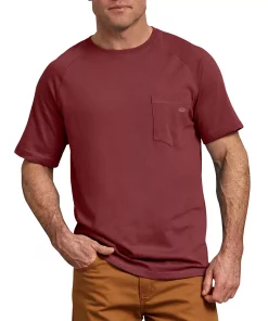 Men's Dickies Temp iQ Performance Cooling Tee 21 Men's Dickies Temp iQ Performance Cooling Tee -Casual Outfits For Men Elegant store 3674390 Red