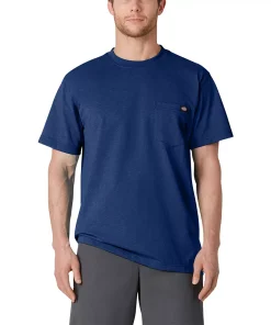 Men's Dickies Heavyweight Short Sleeve Shirt -Casual Outfits For Men Elegant store 3674414 Limoges Single Dye