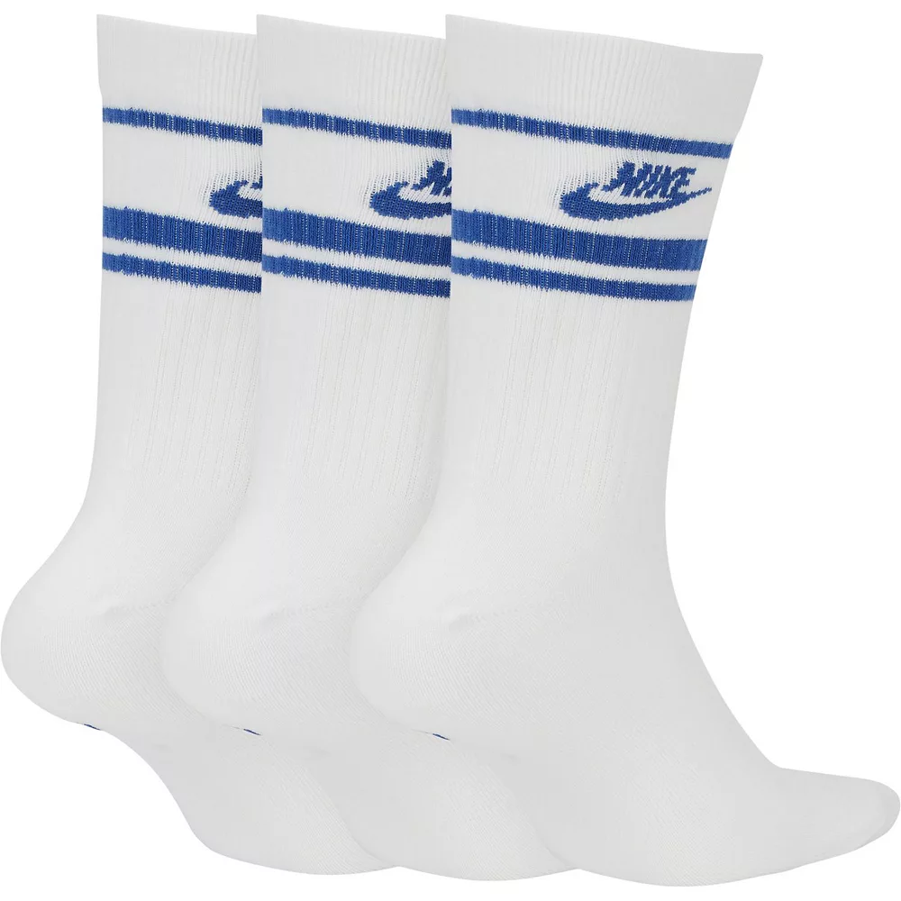 Men's Nike Everyday Essential 3-pack Striped Crew Socks 9 Men's Nike Everyday Essential 3-pack Striped Crew Socks - Image 7