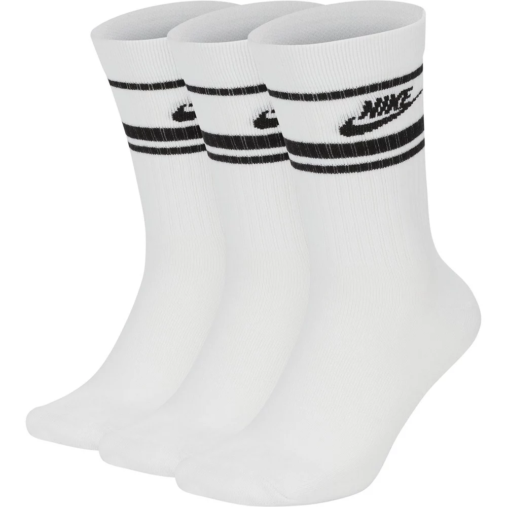 Men's Nike Everyday Essential 3-pack Striped Crew Socks 5 Men's Nike Everyday Essential 3-pack Striped Crew Socks - Image 3