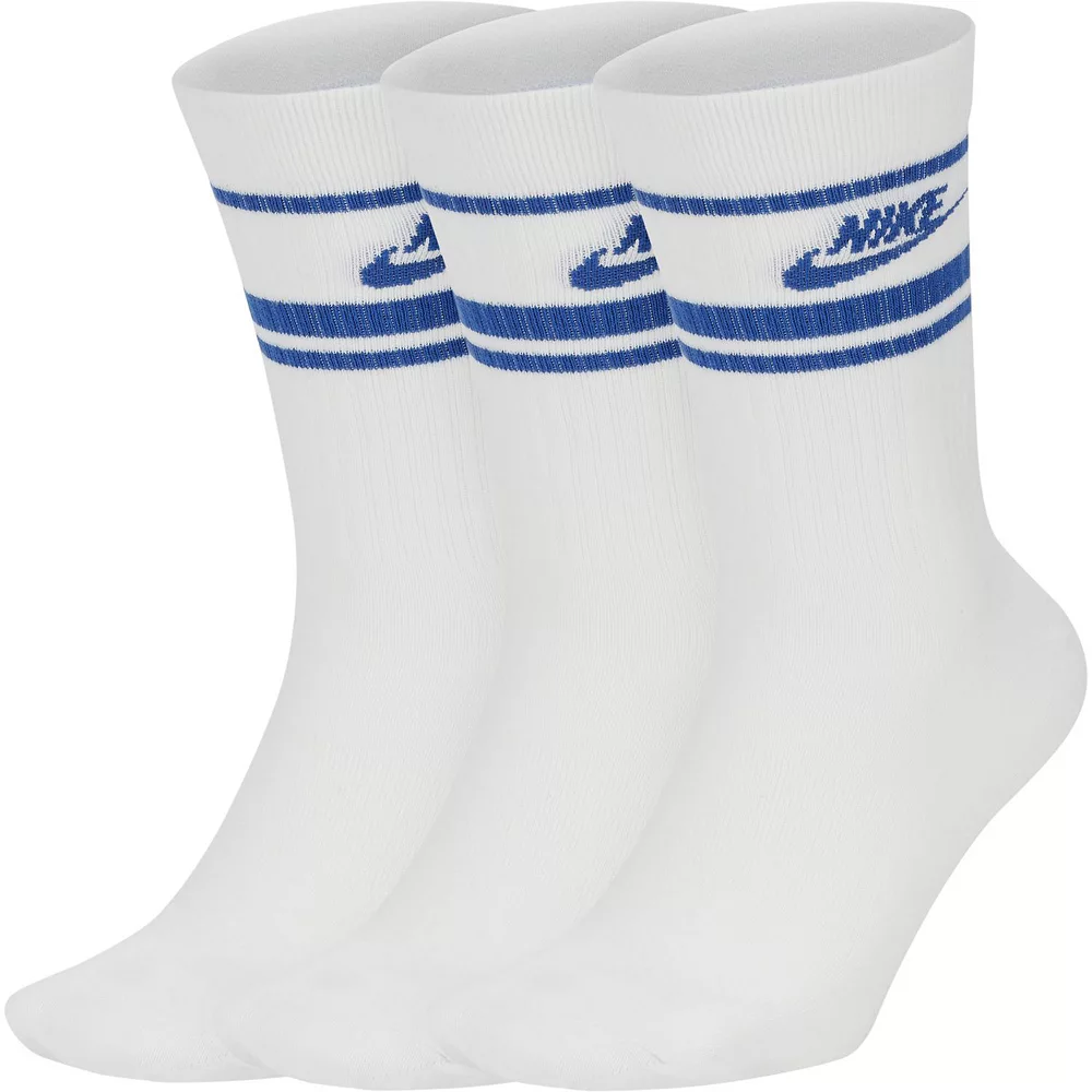 Men's Nike Everyday Essential 3-pack Striped Crew Socks 6 Men's Nike Everyday Essential 3-pack Striped Crew Socks - Image 4