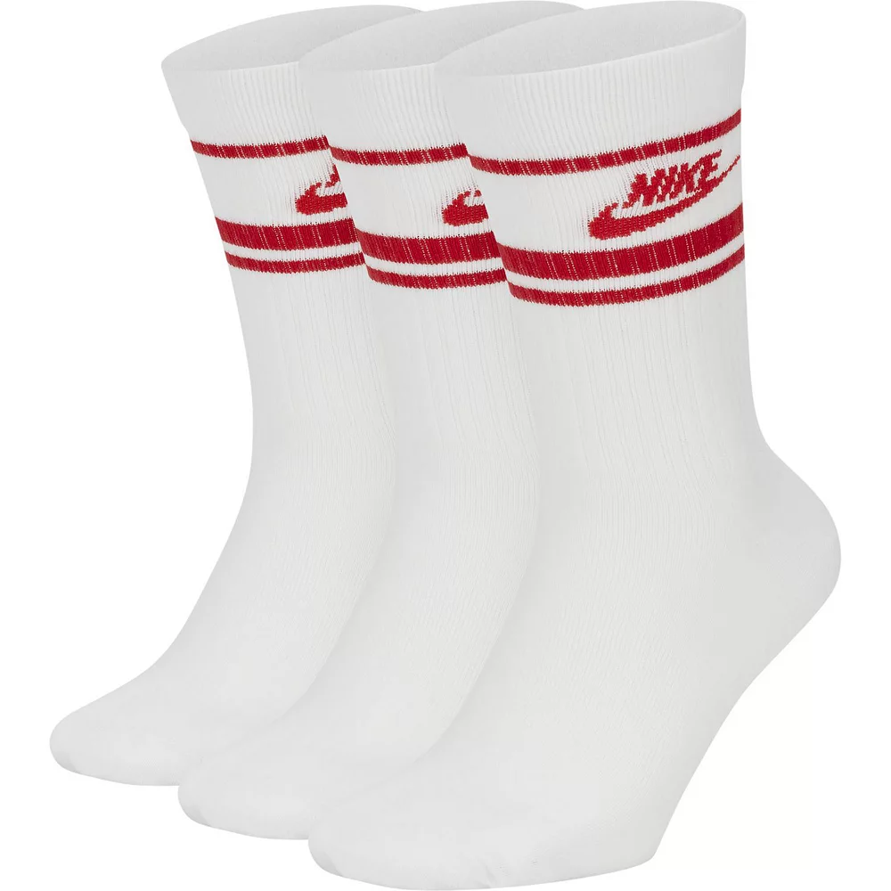 Men's Nike Everyday Essential 3-pack Striped Crew Socks 7 Men's Nike Everyday Essential 3-pack Striped Crew Socks - Image 5