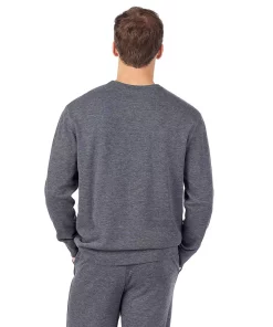 Men's Cuddl Duds® Essentials Pajama Top -Casual Outfits For Men Elegant store 3743028 ALT