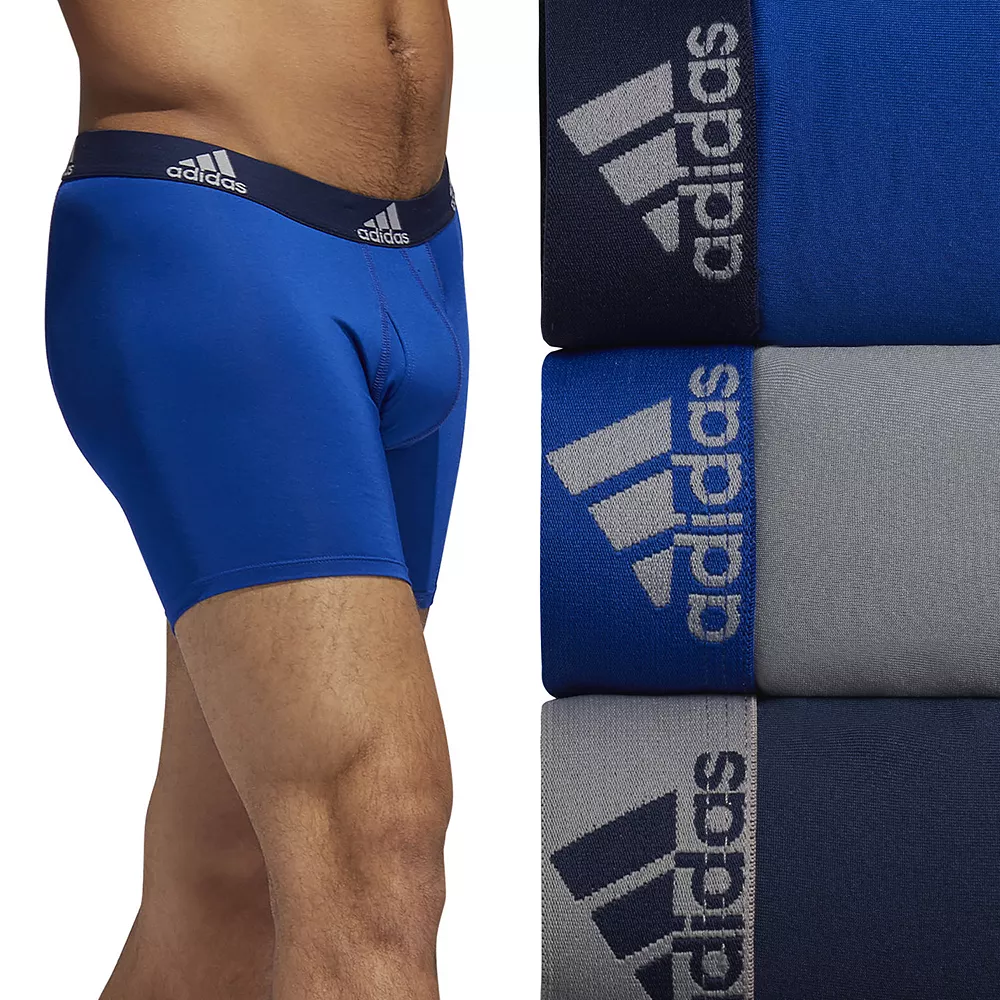 Men's adidas 3-pack Performance Boxer Briefs 7 Men's adidas 3-pack Performance Boxer Briefs - Image 5