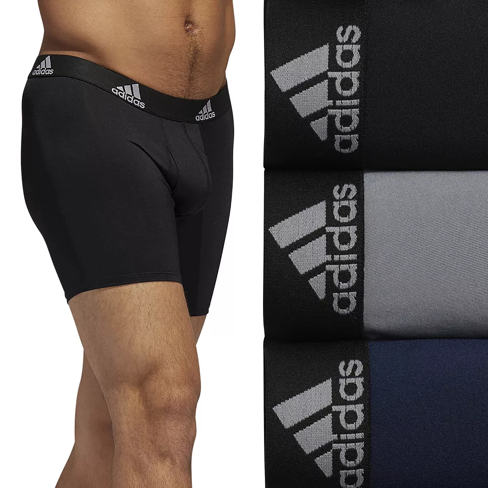 Men's adidas 3-pack Performance Boxer Briefs 5 Men's adidas 3-pack Performance Boxer Briefs - Image 3