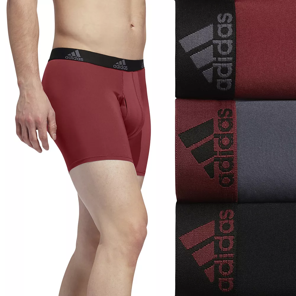 Men's adidas 3-pack Performance Boxer Briefs 6 Men's adidas 3-pack Performance Boxer Briefs - Image 4